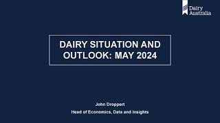 GippsDairy Industry updates  May 2024 [upl. by Noillid]