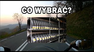 MotoVlog OPONY MOTOCYKLOWE  Jak i co wybrać Jazda na zdrapkę [upl. by Neelon894]