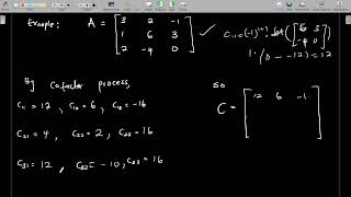 How to Find The Inverse Of A Matrix  Using Cofactors and Adjoint Methods [upl. by Atiuqaj430]