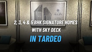 234 amp 5 BHK Signature Homes with Sky Deck in the 📍Tardeo [upl. by Rashida]