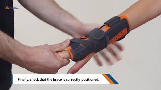 Видеоинструкция  лучезапястные ортезы Orliman Manutec® Fix Bilateral Wrist Support [upl. by Ovid972]