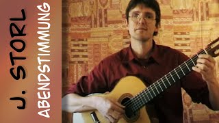 Stimmungsvolle Gitarrenmusik quotAbendstimmungquot mit Konzertgitarre  Gitarre Solo  Fingerstyle [upl. by Eittak]