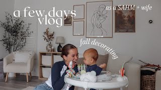 VLOG chatty days at home fall home decorating amp haul nuuly tryon haul amp so much more [upl. by Aryek]