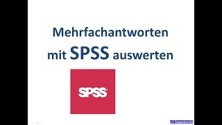 Mehrfachantworten auswerten und interpretieren SPSS [upl. by Motch]