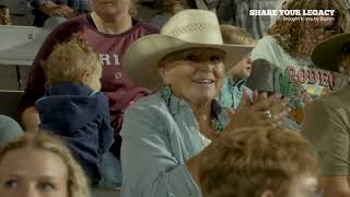 Share Your Legacy 22 The TriState Rodeo in Fort Madison IA  MACHINERY PETE CLIP [upl. by Rabma]