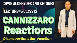 Ch19 Lec5  Cannizzaro Reactions Disproportionation reaction Mechanism Class 12organic [upl. by Studnia592]