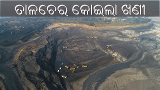 Talcher COAL Mines Odisha  AerialDrone view  Cultural ODISHA [upl. by Mikol407]