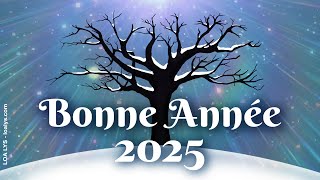 Bonne année 2025  Jolie carte virtuelle  arbre [upl. by Hamburger251]