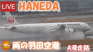 🔴LIVE at TOKYO HANEDA International Airport Plane Spotting 20240223 羽田空港ライブカメラ 羽田空港 HNDRJTT A滑走路 [upl. by Ibrik]