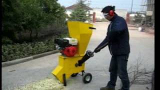 Maxtra Powerful 65HP Petrol Wood Chipper Shredder [upl. by Yllitnahc]