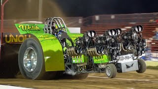 Tractor Pull 2022 World Series of Pulling Super Modified Tractors friday Pro Pulling League [upl. by Nauqahs381]