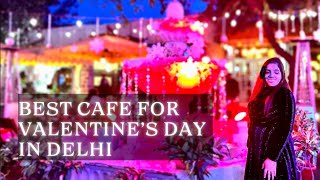 Best Cafe for Valentine’s Day in DelhiTeddy Bear Cafe in DelhiRustique Cafe DelhiCouple Cafe [upl. by Amyas813]