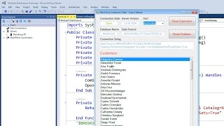 VBNET Programming  How To Populate DataSet With Multiple Tables Part 12 [upl. by Zacharias]