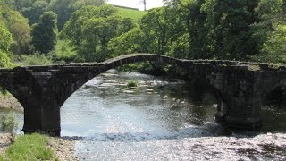 Lancashire Country Walk  Hurst GreenBrandywine BridgeStonyhurst College round [upl. by Gnauq]