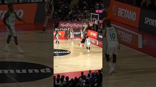 UNEXPECTED and EFFECTIVE  Kostas Antetokounmpo blocks from behind  Panathinaikos vs Bayern [upl. by Arias]