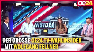 Der große oe24TVWahlinsider mit Wolfgang Fellner geraldgrosz amp Sebastian Bohrn Mena [upl. by Ellenrahs849]