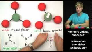 VSEPR Theory Common Mistakes [upl. by Esilana]