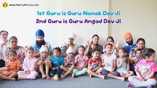 The Gurus Song  Sikh Nursery Rhyme in English [upl. by Nitsew64]