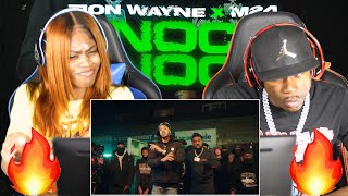 Tion Wayne x M24  Knock Knock Official Video REACTION [upl. by Eetnahs]