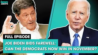 Joe Biden bids farewell Can the Democrats now win in November  The News Agents [upl. by Tiersten]