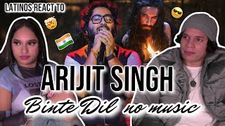 Waleska amp Efra react to Arijit Singh RAW VOCALS 🤔🤯 [upl. by Gent]