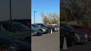 Sonoma Raceway Exotics parking lot [upl. by Bahe]