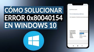 Cómo solucionar un error 0x80040154 en WINDOWS 10 [upl. by Madian701]