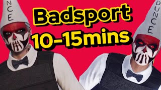 Fastest way to get Badsport GTA Online [upl. by Aleunamme]