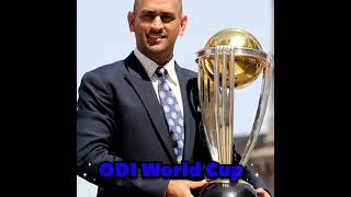 Dhoni ने 3 ICC Trophy 🏆 ऐसे जिताया 😱  cricket shorts [upl. by Anait345]