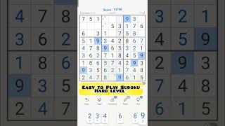 How to play SUDOKKU hard level mindgames entertainment shortsfeed viralshorts [upl. by Saul]