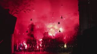 FC Basel Meisterfeier 2017  Marsch zum Barfüsserplatz [upl. by Ramgad530]