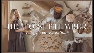 HELLO SEPTEMBER  fall baking getting ready for autumn cosy home shopping amp haul 🍂 [upl. by Eentihw]