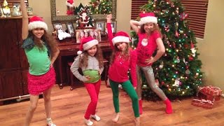 Haschak Sisters  Zendaya  Shake Santa Shake  Christmas2014 [upl. by Hplar]