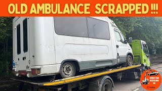 MORE OLD VEHICLES OFF THE ROAD  Ex Ambulance Scrapped [upl. by Holleran]