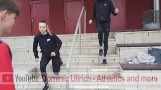 Training mit Abstand  Teil 36  Aufwärmen und Koordinationstraining an der Treppe [upl. by Lozar]