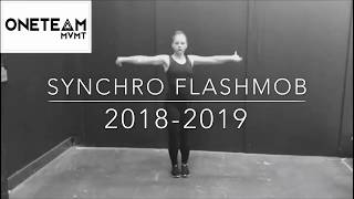 Synchronized Skating 20182019 Flashmob  OneTeamMVMT [upl. by Bertsche]