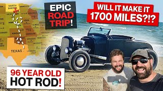 1928 Ford Roadster Epic 1700 Mile Road Trip Across the USA in a home built Model A Hot Rod [upl. by Mcarthur]