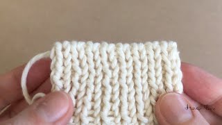 INVISIBLE ribbed BIND OFF for rib 1x1 with a tapestry needle  3 positions of SELVEDGE stitches [upl. by Clemens702]