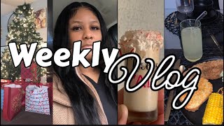 WEEKLY VLOG  Holiday Shopping  Christmas Eve Turnup and more… vlogmas vlog [upl. by Emogene]