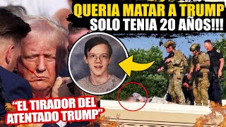 FUE THOMAS CROOKS 🚨 FBI REVELA EL VIDEO del ATENTADO DONALD TRUMP 📢 quotAHORA MISMO EN EE UUquot [upl. by Erodasi87]