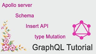 Graphql tutorial in hindi 2024 Apollo server Insert API Mutation tutorial in hindi graphql [upl. by Buckden307]