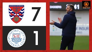 HIGHLIGHTS  Daggers 71 Oxford City  Vanarama National League [upl. by Hwu]