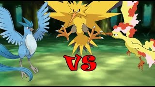 Articuno vs Moltres vs Zapdos  SPORE [upl. by Bond]