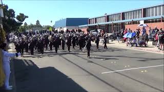 Lincoln High School Trojan Marching Band at the 2023 Delta Band Review Antioch CA [upl. by Havot904]