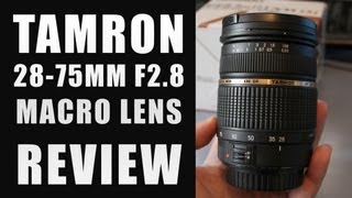 Tamron 2875 F28 Lens Review  Canon DSLR [upl. by Acie]