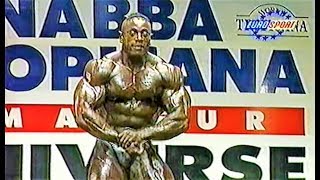 Vincent Wedderburn UK NABBA Universe 1996 [upl. by Nnylaf]