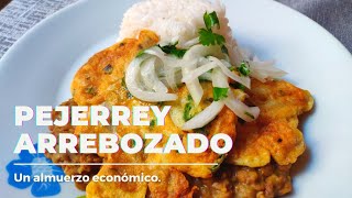 PEJERREY ARREBOZADO  Un almuerzo económico con pocos ingredientes🐟 [upl. by Floeter]