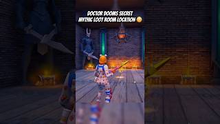 DOCTOR DOOMS SECRET MYTHIC LOOT ROOM LOCATION 😳 fortnite gaming shorts shortsfeed [upl. by Lareena]