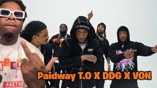 Paidway TO  FIG FREESTYLE ft DDGVON Official Music Video  REACTION [upl. by Wawro]