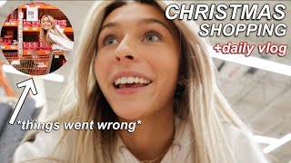 VLOG let’s shop for Christmas gifts and hangout [upl. by Tiphanie937]